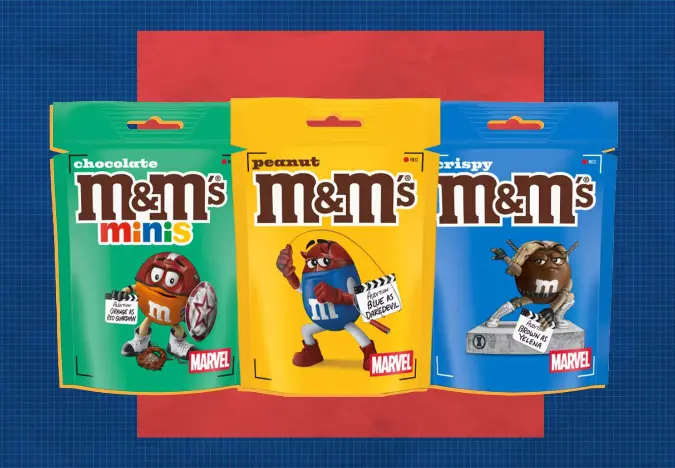 When Spokescandies Become Superheroes: M&M’s Enters the Marvel Universe image